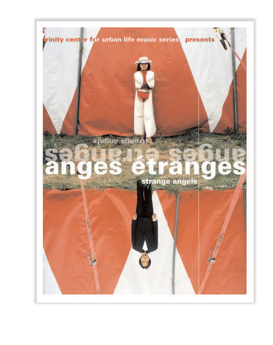 Anges Etranges performance poster
